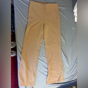 Women’s Lululemon Camel Ribbed Knit pants